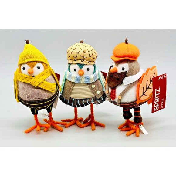 Target Birds Featherly Friends 2020 Filbert Maple Spruce Spritz Fall Set of 3 - Picture 1 of 12